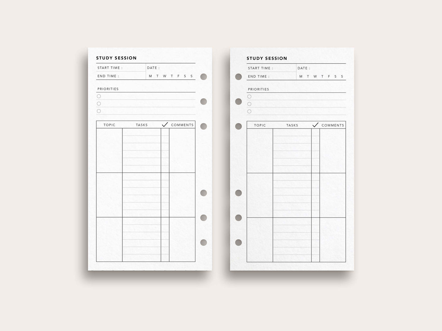 Study Session Planner