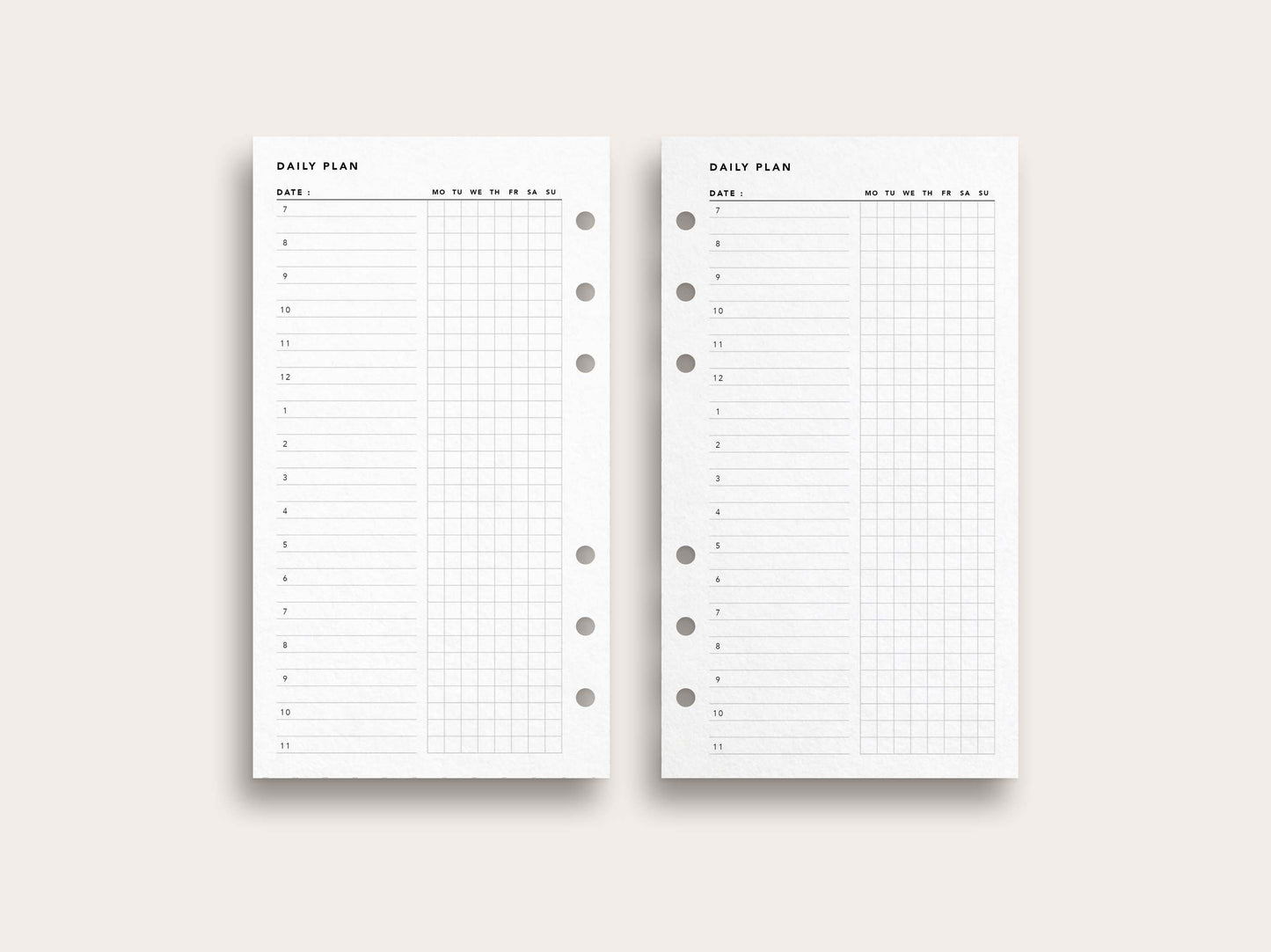 Daily Planner No. 12
