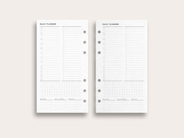 Printable Daily Planner No. 2 - Professional Work Planner – Puffin Pages Co