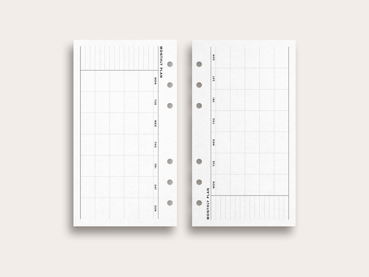 Monthly Planner No. 6