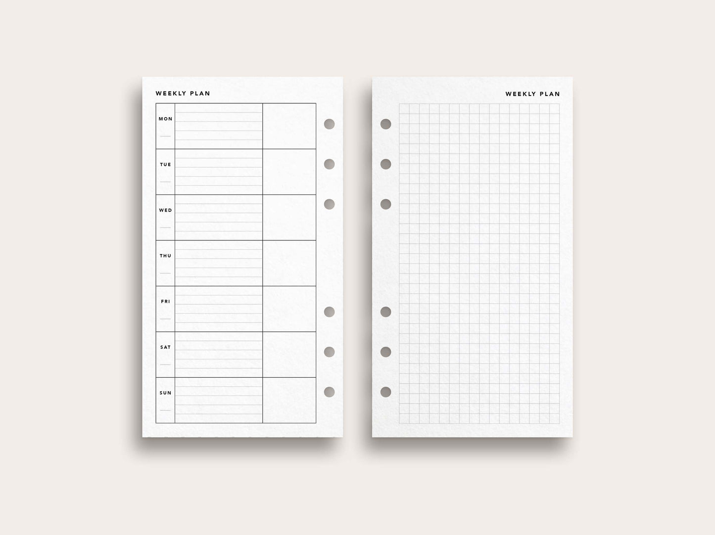 Weekly Planner No. 22