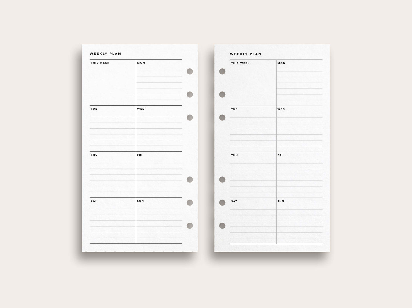 Weekly Planner No. 23