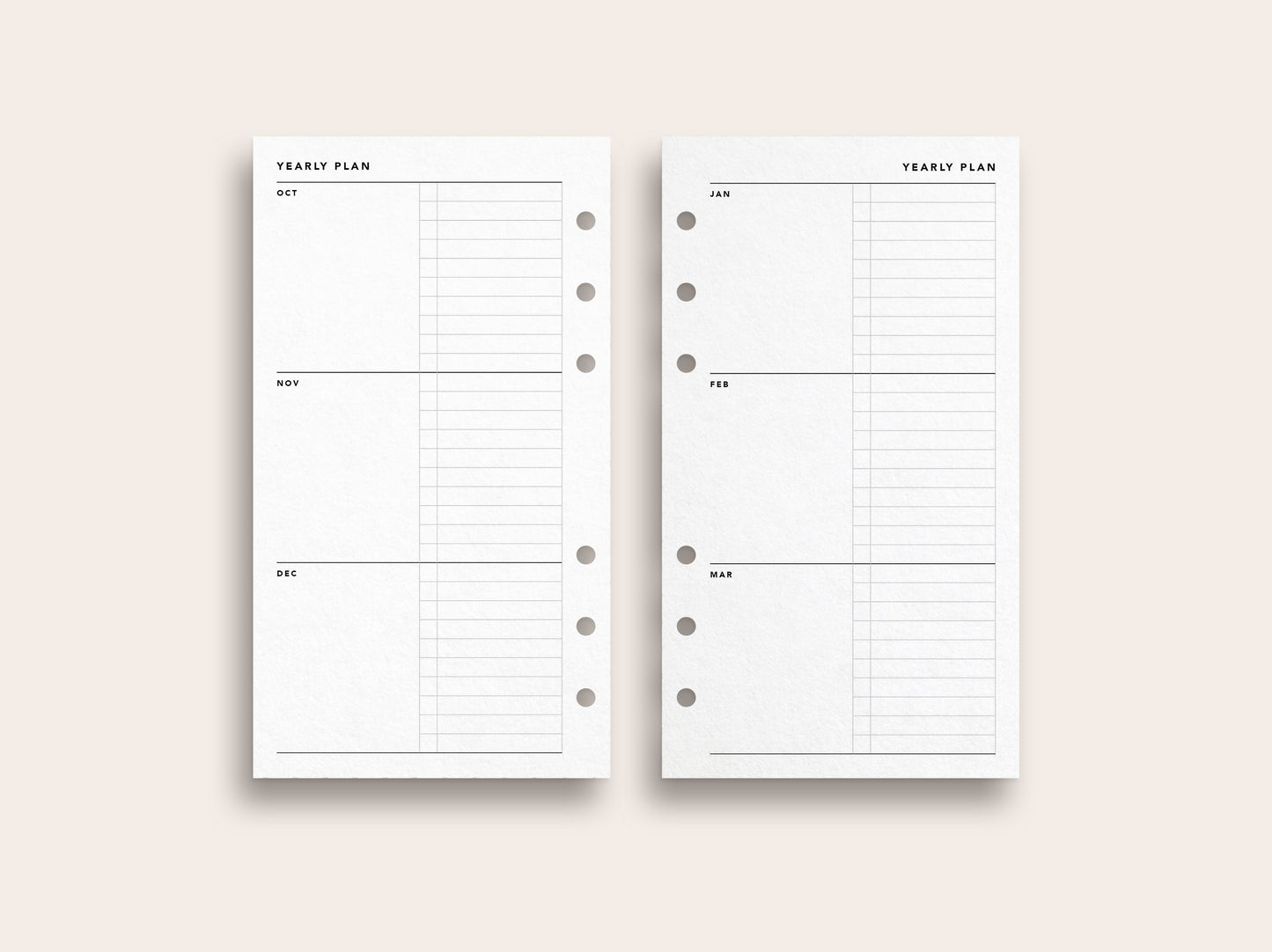 Yearly Planner No. 3