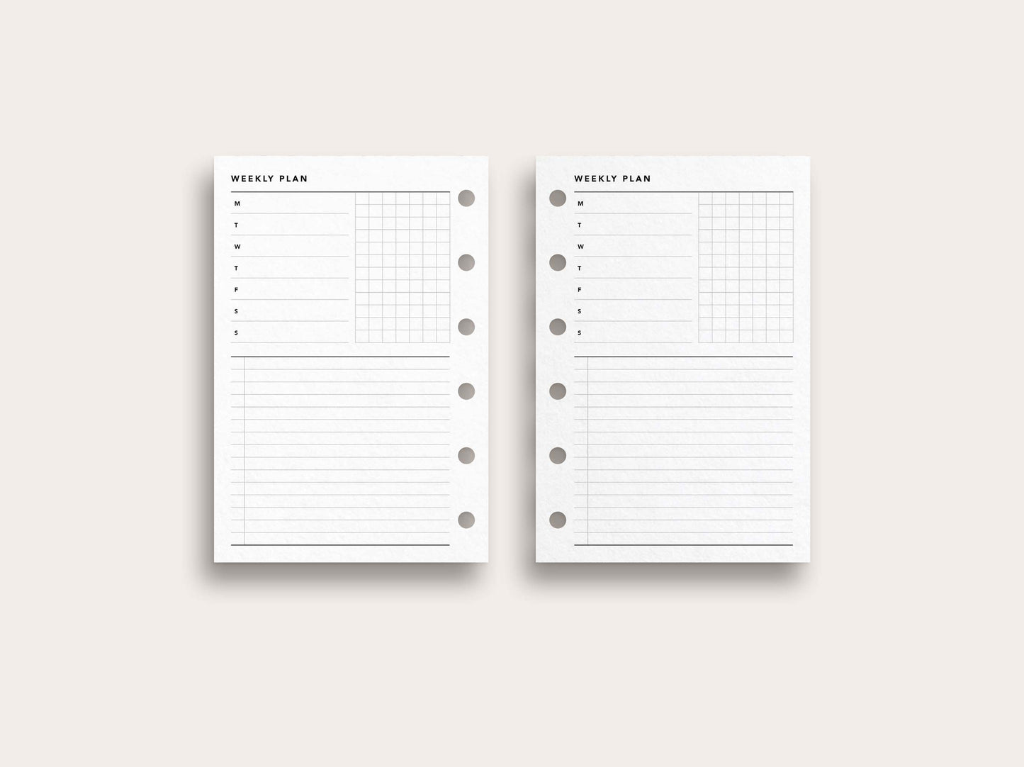 Weekly Planner No. 8