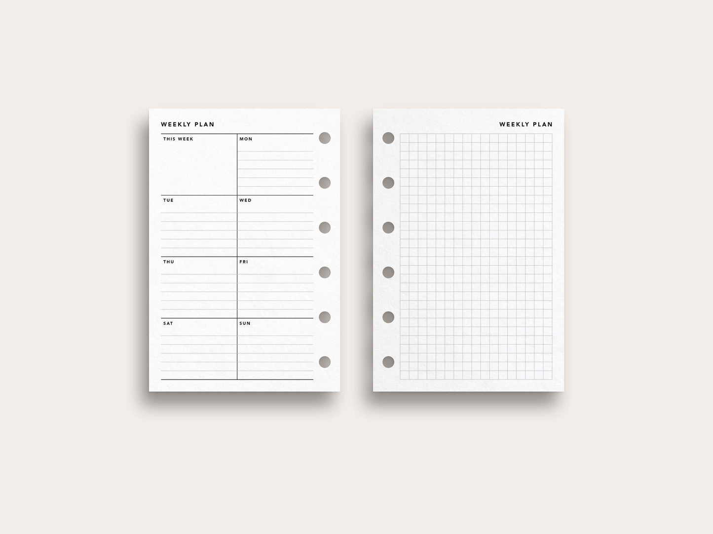 Weekly Planner No. 23