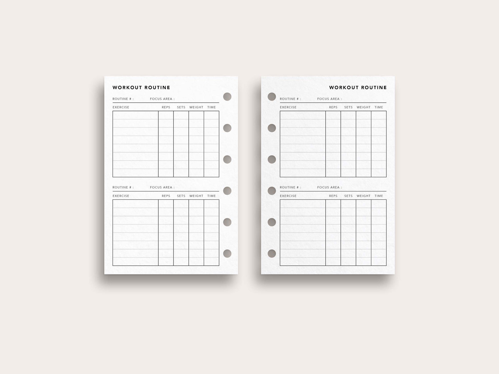 Pocket Inserts : Running Tracker Printable, Running Diary, Running Journal,  Running Planner, Weekly Running Log, Exercise Planner, PDF 