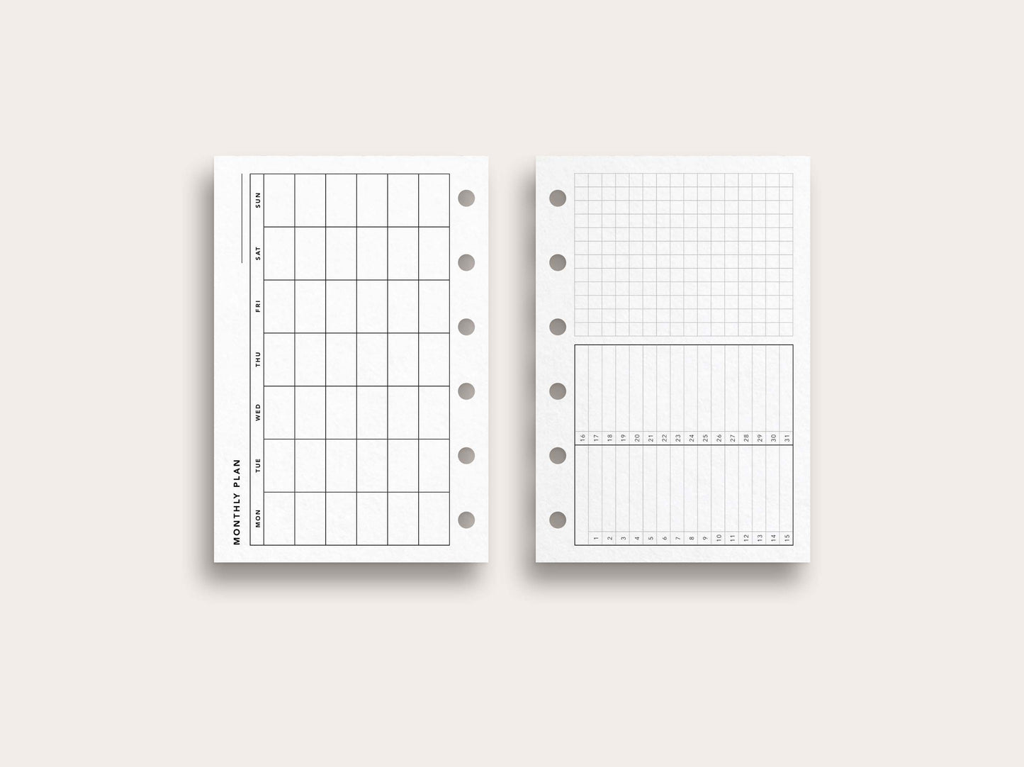 Monthly Planner No. 10
