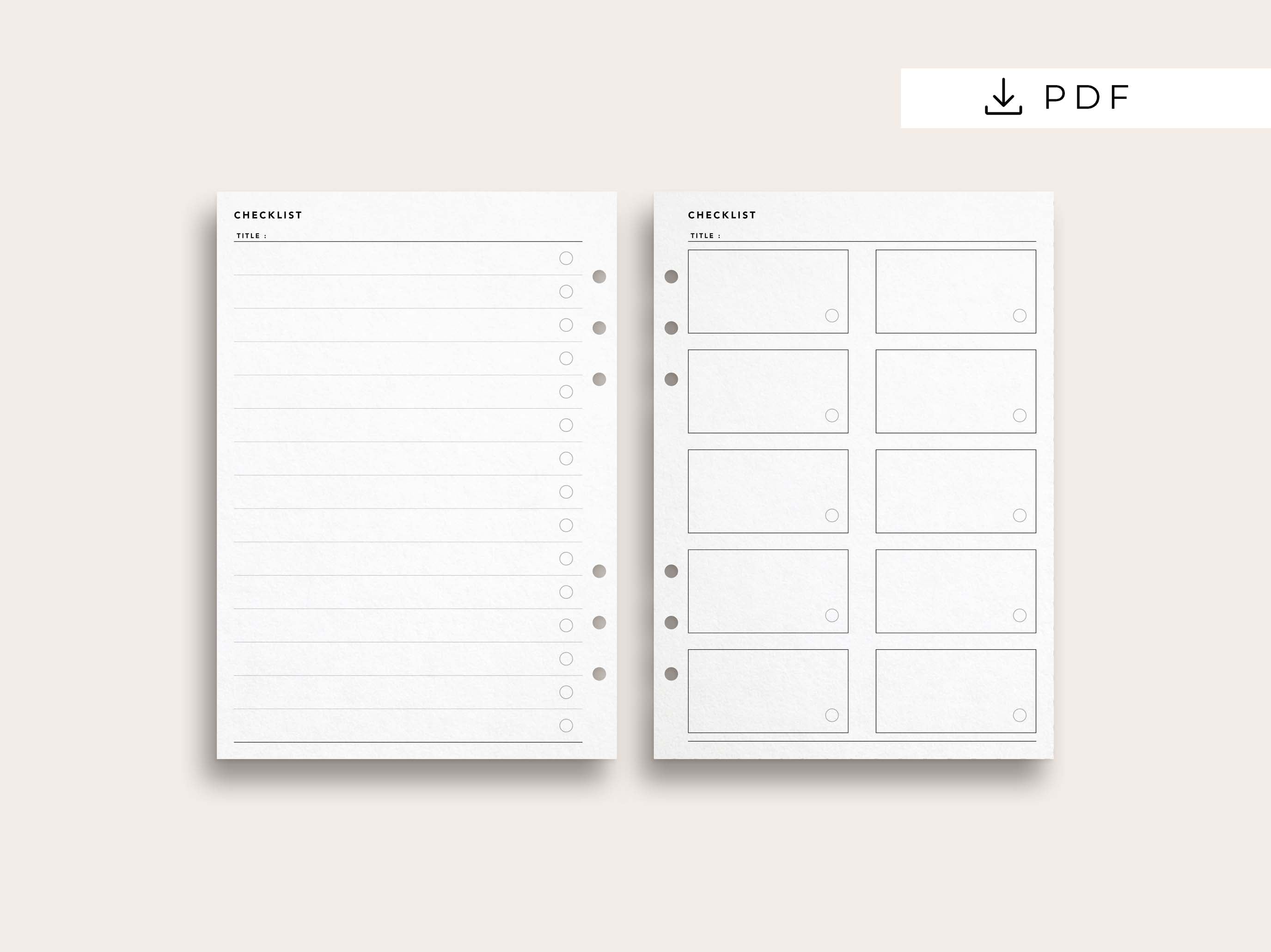 A5 Inserts 2024 Weekly Planner PDF Printable Refill, Weekly Agenda