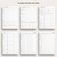 Work and Productivity Planner Bundle