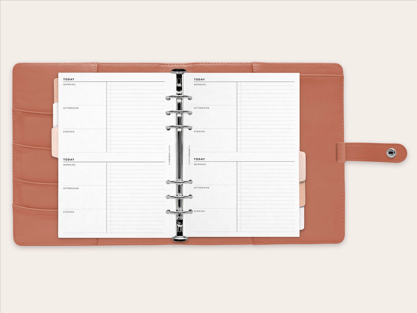 Printed: Daily Planner No. 6
