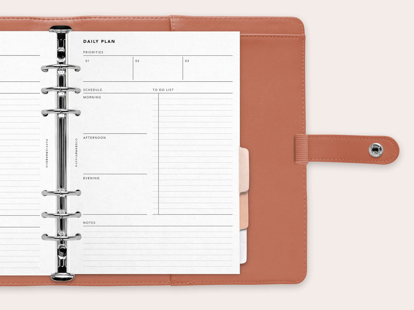 Printed: Daily Planner No. 5